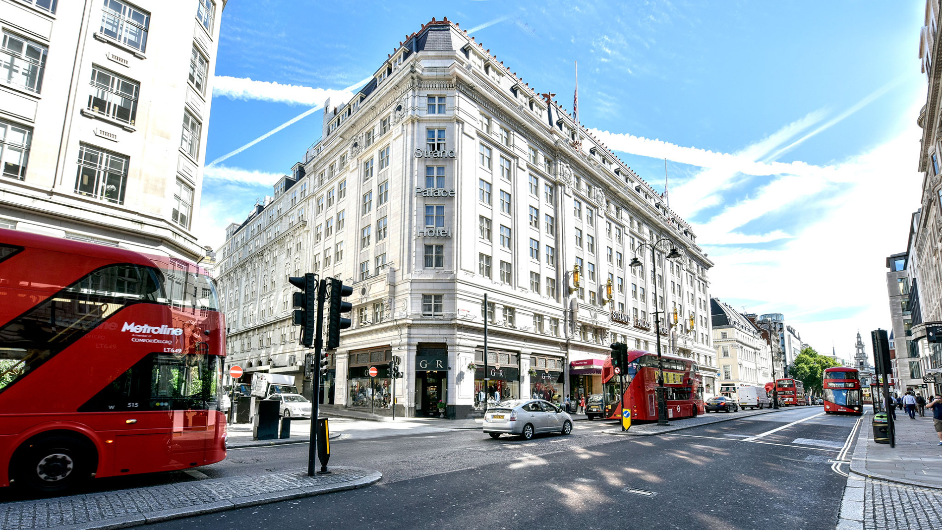 Strand Palace Hotel Londra Exterior foto